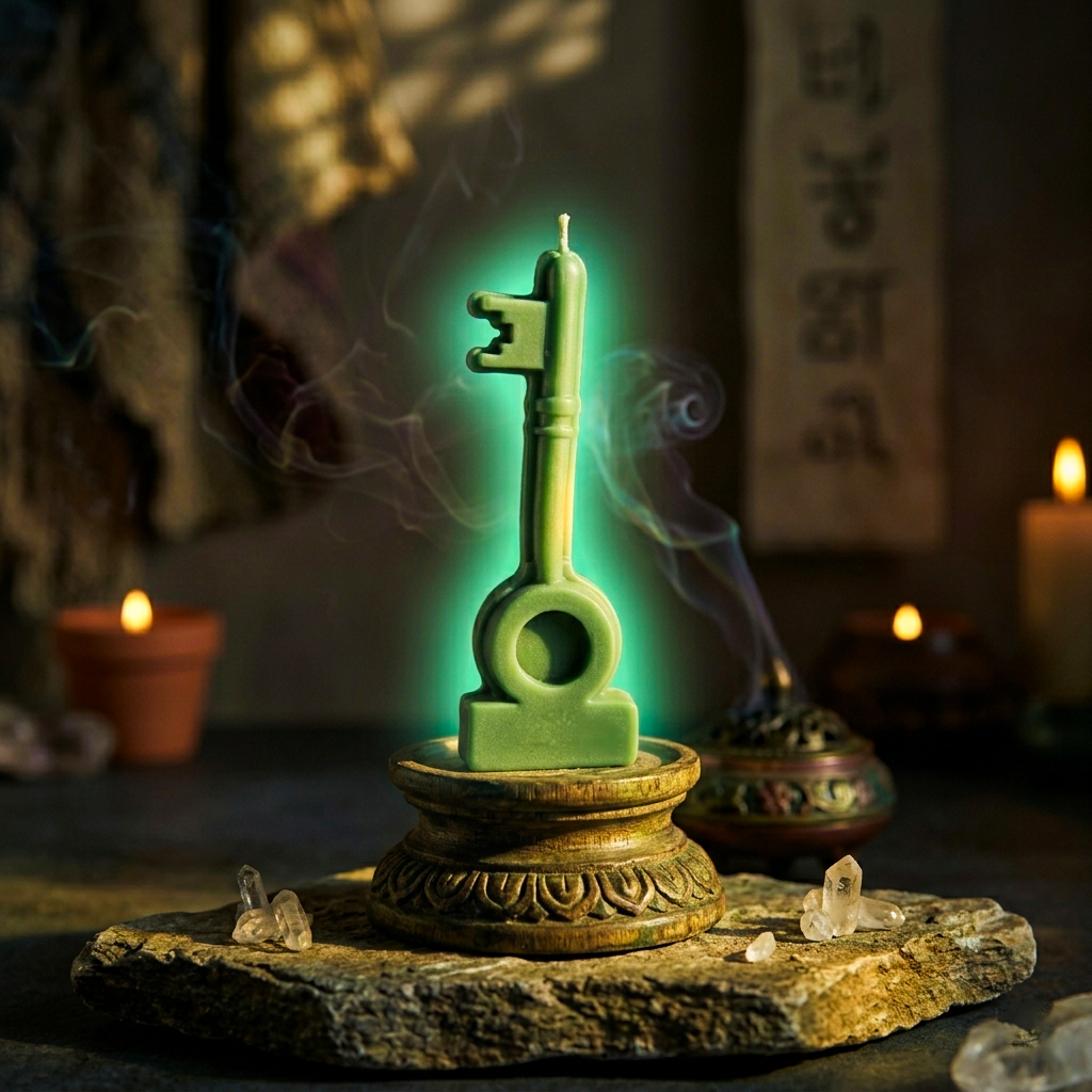 Manifestation Key Candle