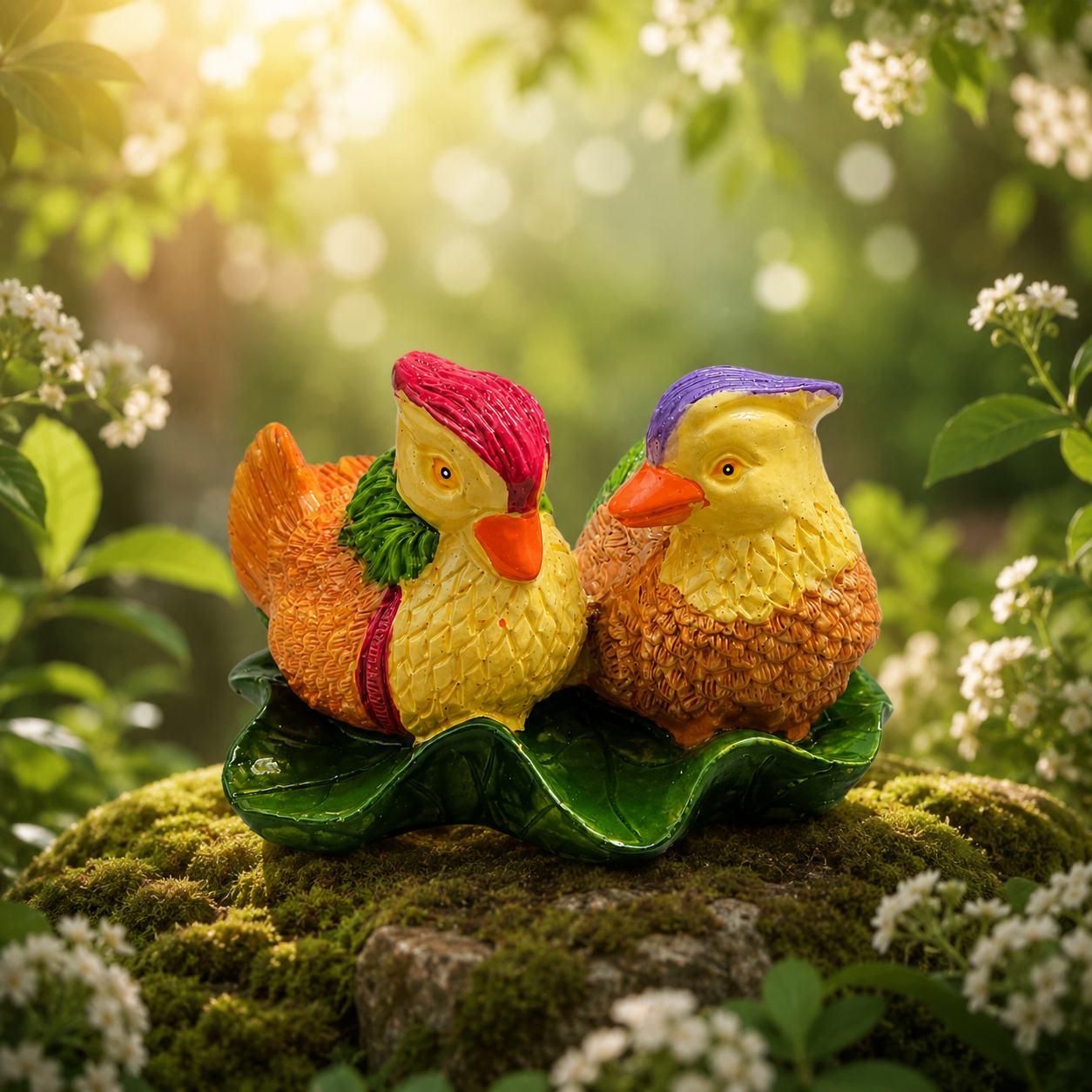 Feng Shui Love Birds | Mandarin Ducks Showpiece