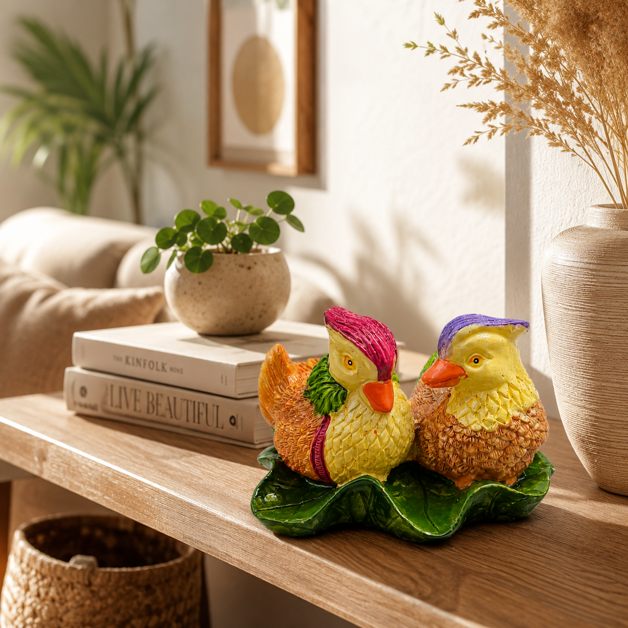 Feng Shui Love Birds | Mandarin Ducks Showpiece