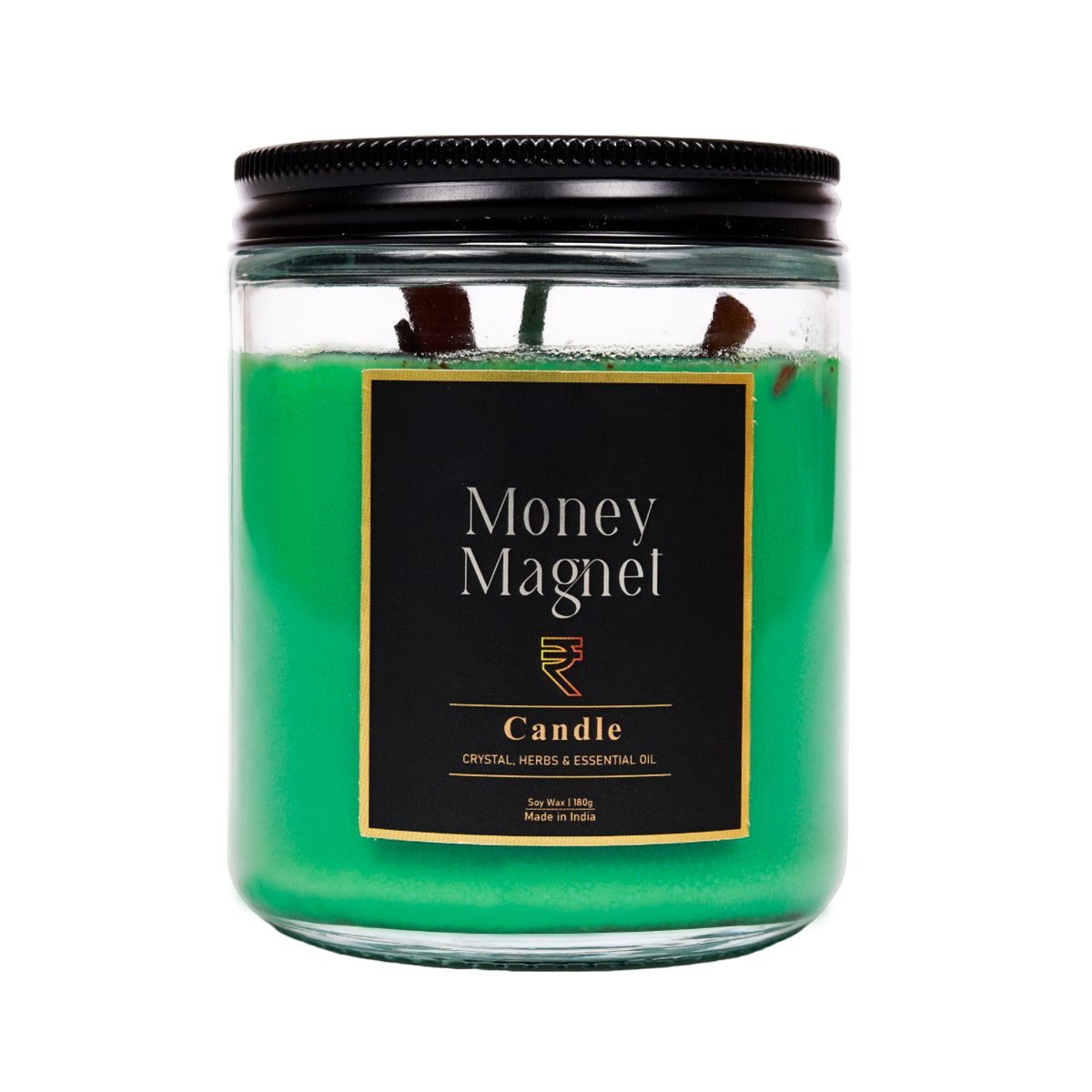 Money magnet candle | Reiki energized | Aromatherapy | 50-55 Hours