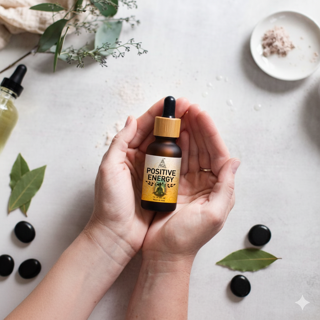 Positive energy oil | Reiki Energized | Aromatherapy | 30 ml