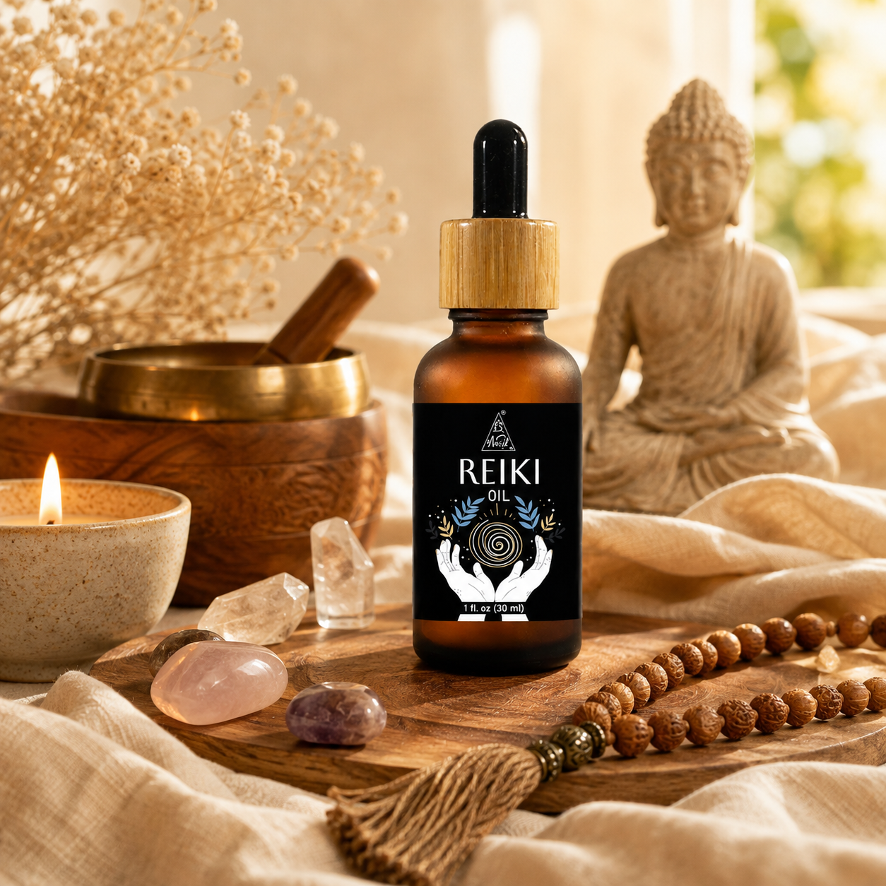 Reiki oil | Reiki Energized | Aromatherapy | 30 ml