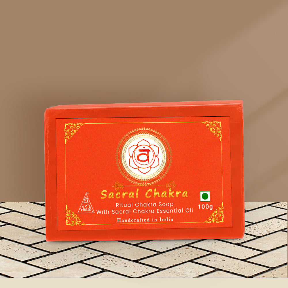 Sacral Chakra bath Soap 100g (Pack of 3)