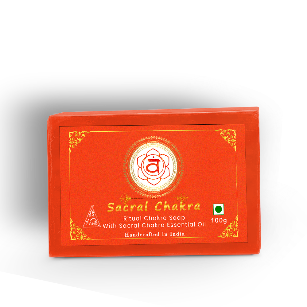 Sacral Chakra bath Soap 100g (Pack of 3)