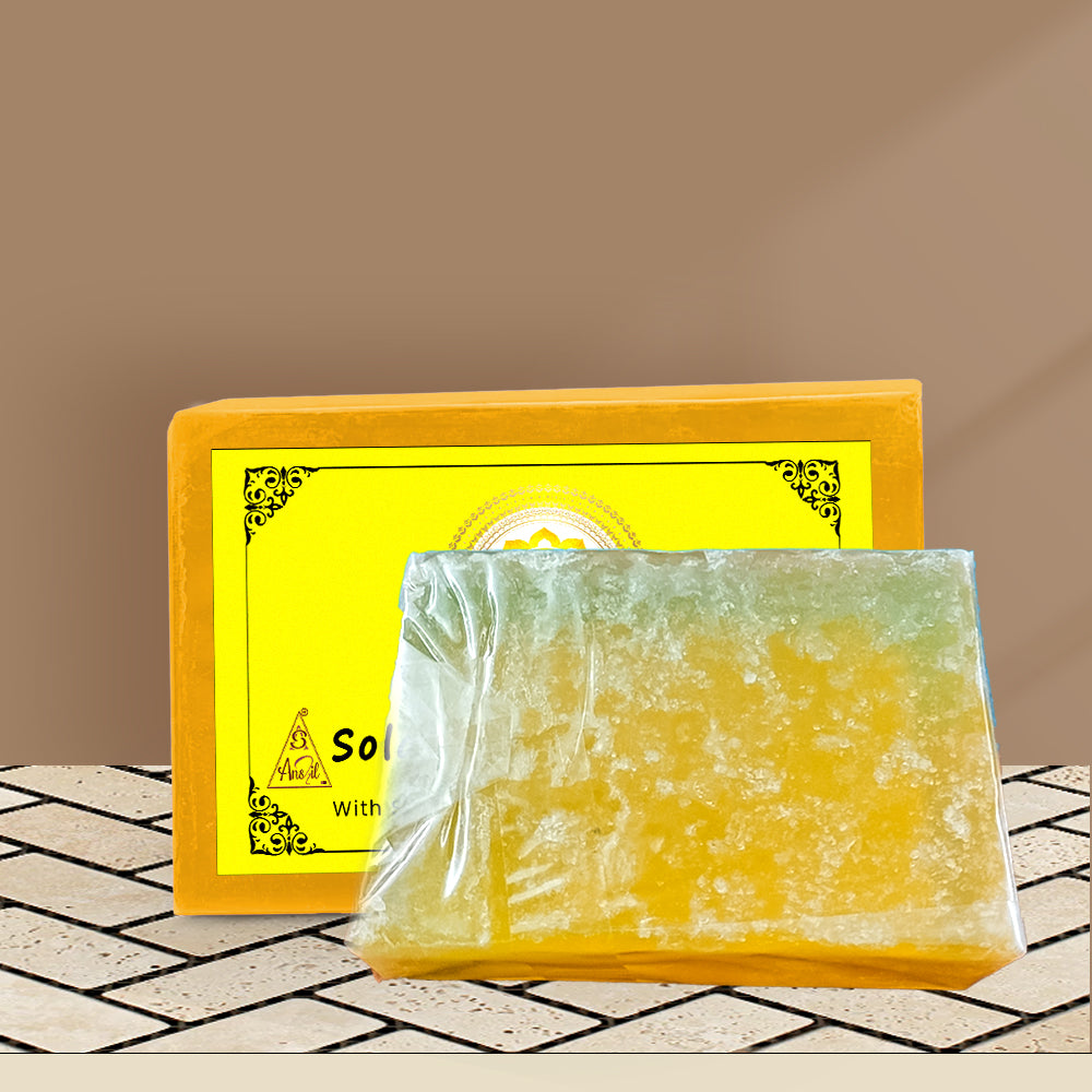 Solar plexus Chakra bath Soap 100g (Pack of 3)