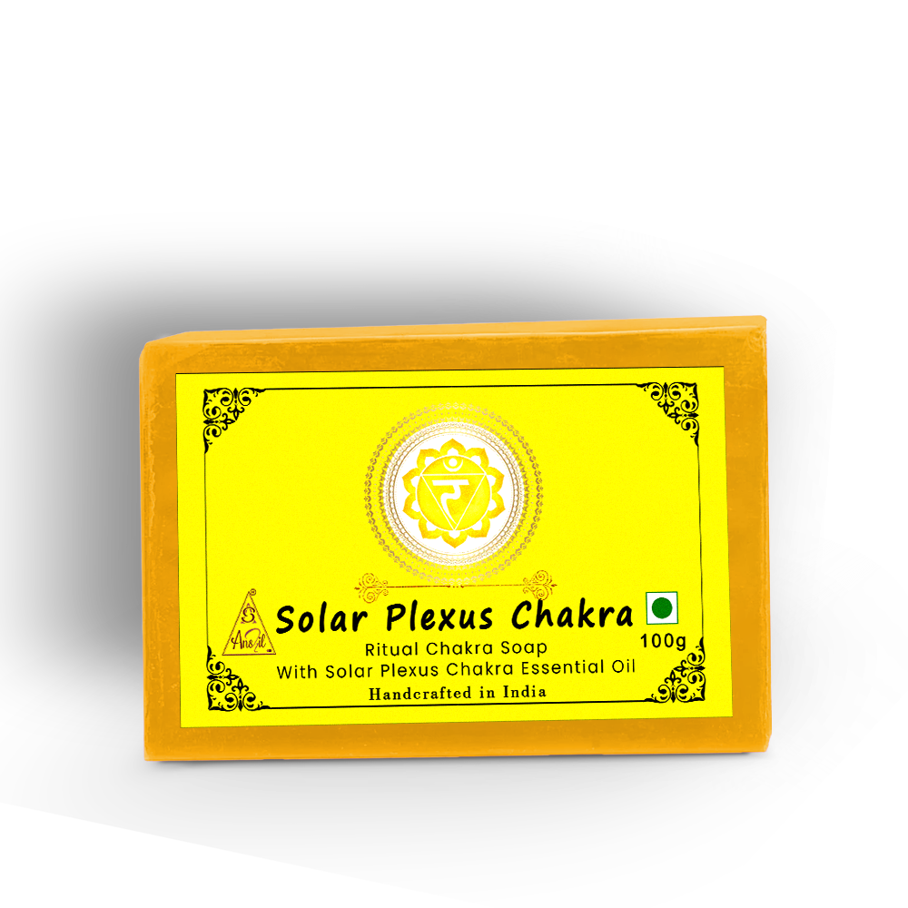 Solar plexus Chakra bath Soap 100g (Pack of 3)