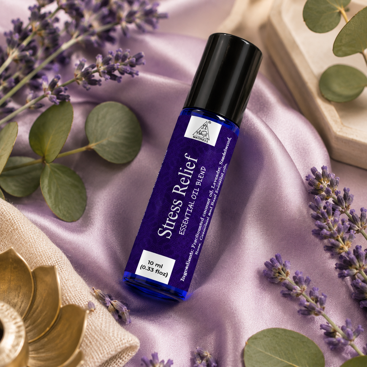 Stress relief Essential Oil Roll on (10ml)
