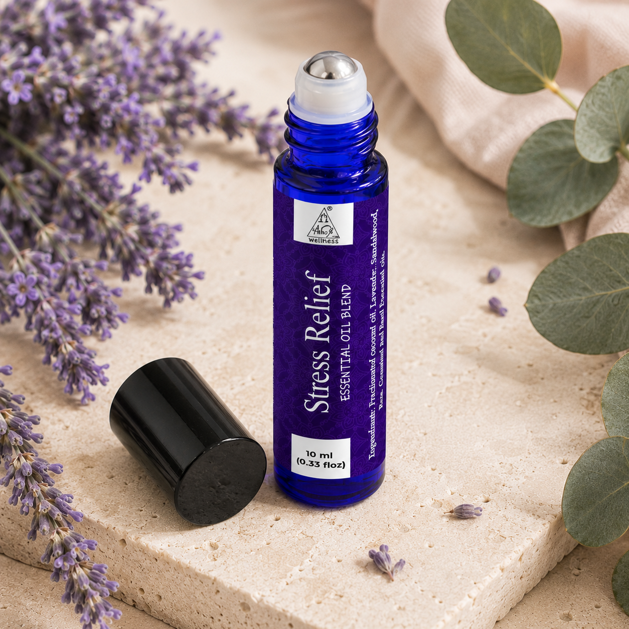 Stress relief Essential Oil Roll on (10ml)