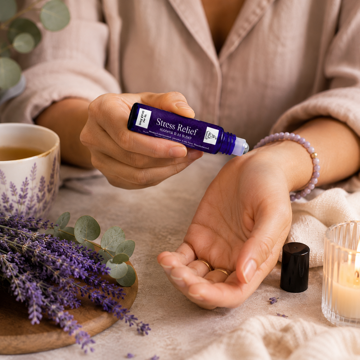 Stress relief Essential Oil Roll on (10ml)