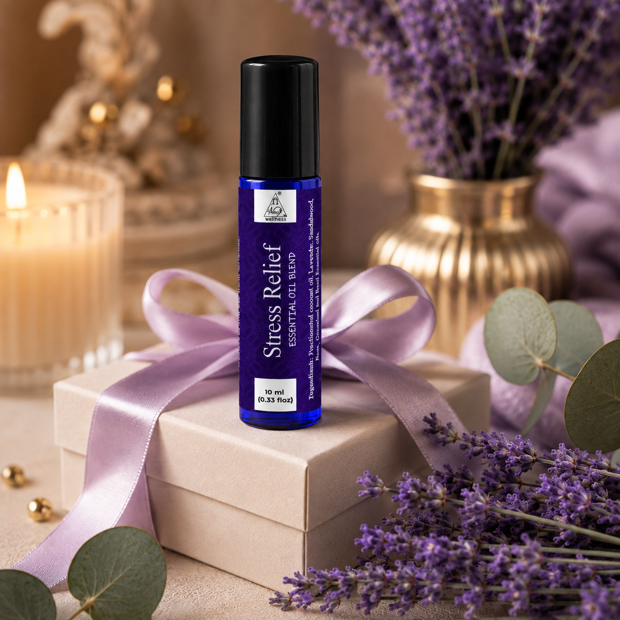Stress relief Essential Oil Roll on (10ml)