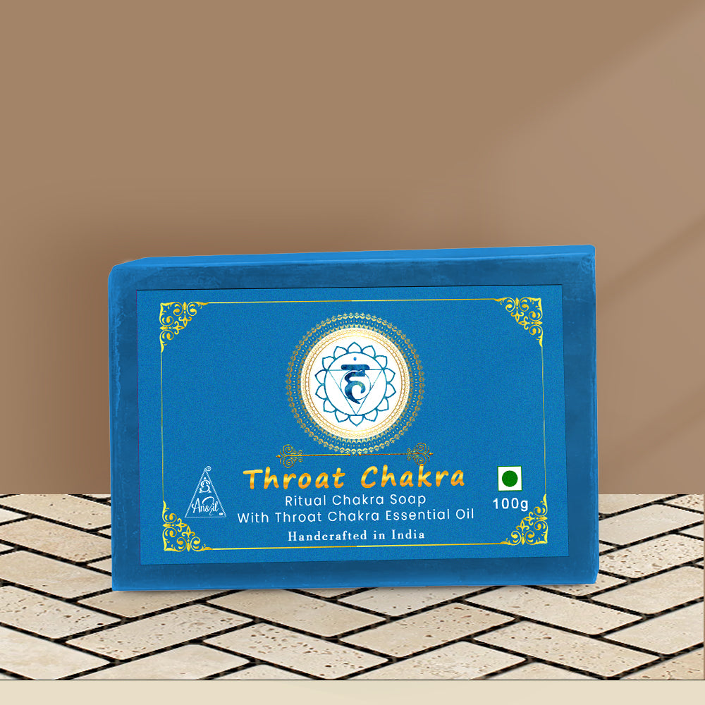Throat Chakra bath Soap 100g (Pack of 3)