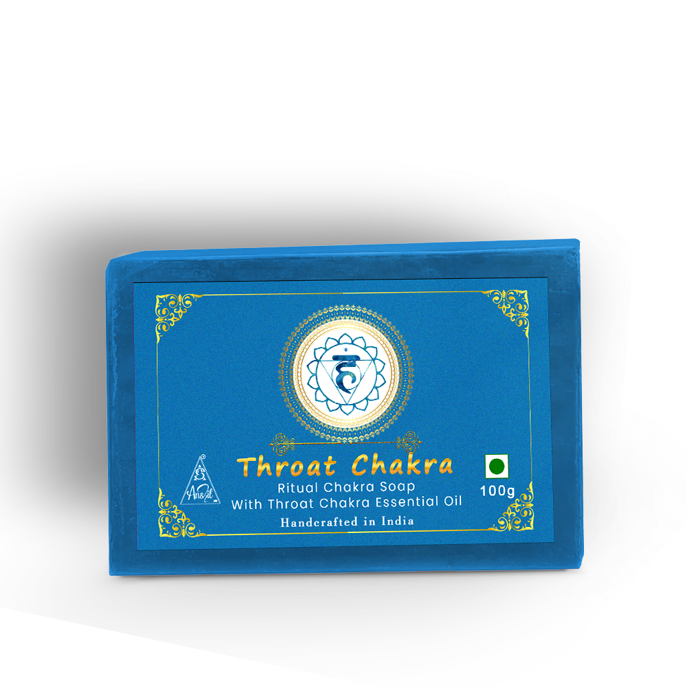 Throat Chakra bath Soap 100g (Pack of 3)
